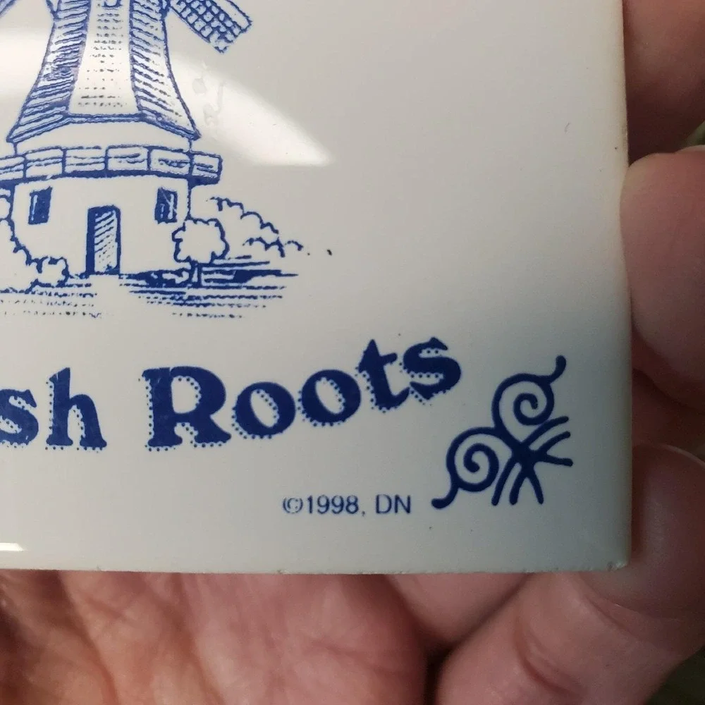 Vintage Danish Roots Culture Magnet Tile 3